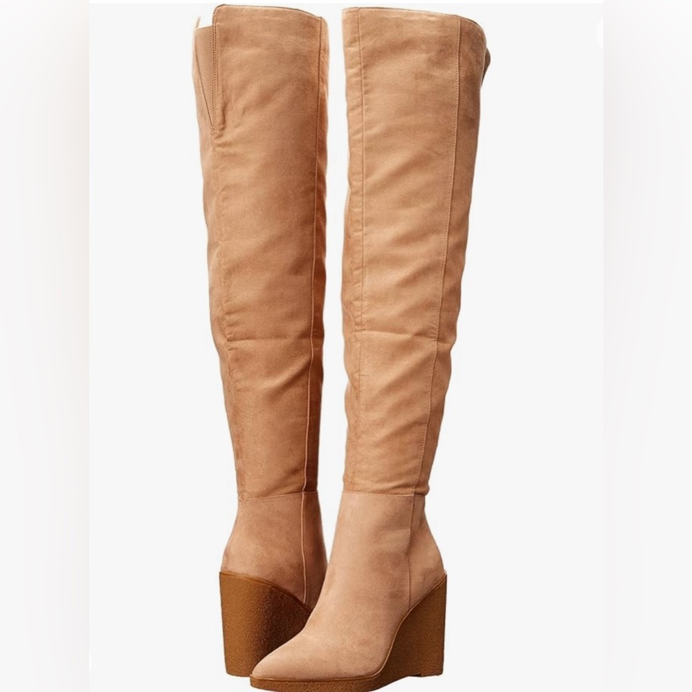 Jessica Simpson Cassida Over The Knee Suede Boot NWT